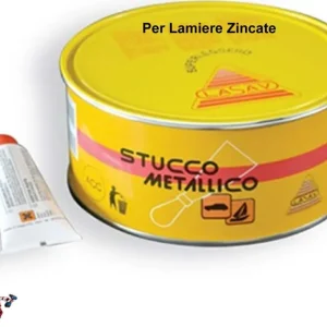 Stucco bicomponente per metallo lamiera zincata 750 ml