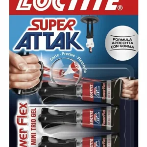 Super Attak Power Gel Mino Dosi 3 X Gr.1 - 24 Pezzi Loctite