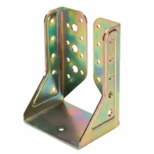 Supporto Chiuso Per Trave Art.785- - Mm.81X120 - Spessore Mm.2 - 2 Pezzi Aldeghi
