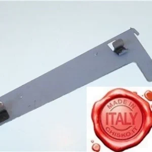 supporto griglia l 220mm h 83mm pos. di montaggio superiore sx inox con. 1 pz