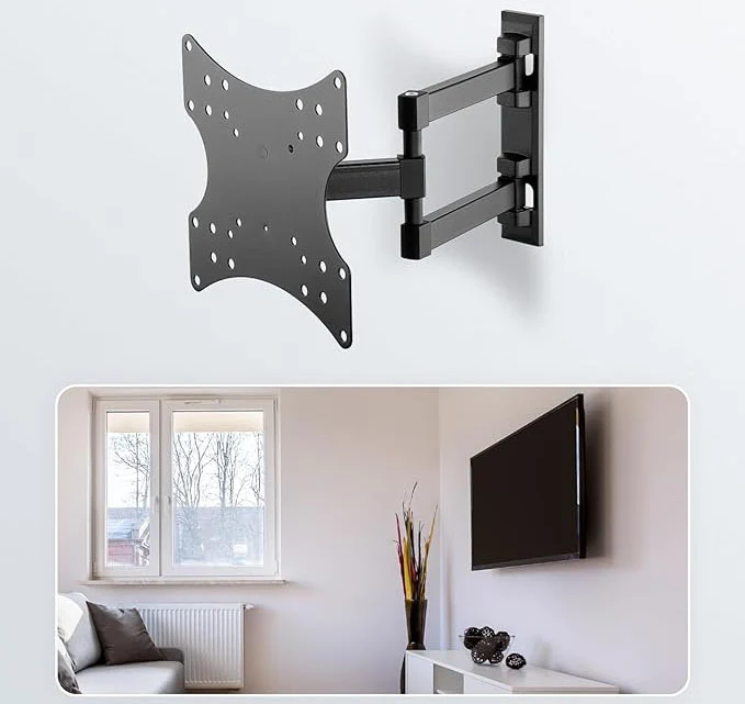 supporto parete per tv tre snodi '28-42' per schermi da 28" 42"
