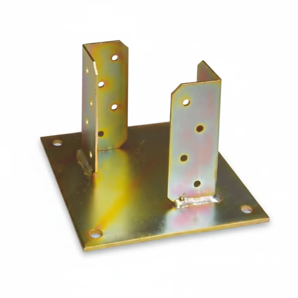Supporto Pavimento Con Piastra Per Trave Base Mm.150X150 P/Trave Da Mm.90X90X130H. Quality