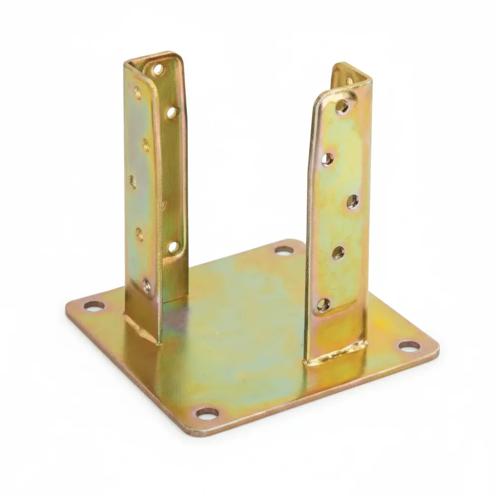 Supporto Pavimento Con Piastra Per Trave Art.800 Mm.182X182 Spessore Mm.5 Aldeghi
