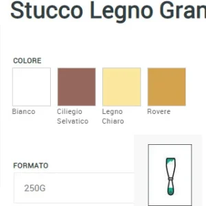 SYNTILOR - STUCCO LEGNO GRANDI FESSURE 250 GR ROVERE CHIARO