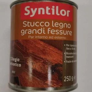 SYNTILOR - STUCCO LEGNO GRANDI FESSURE 250gr - PER CILIEGIO 822