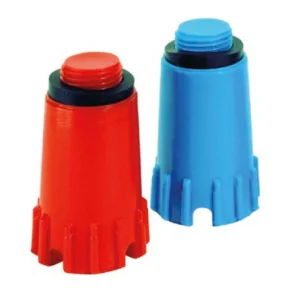 Tappi Rosso/Blu X Collaudo Impianti 1/2 Rosso Idroweb