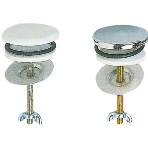Bl Tappo Copriforo Ottone Cromato 2 Pz*- Rubinetterie Associate- 6,0 Blister