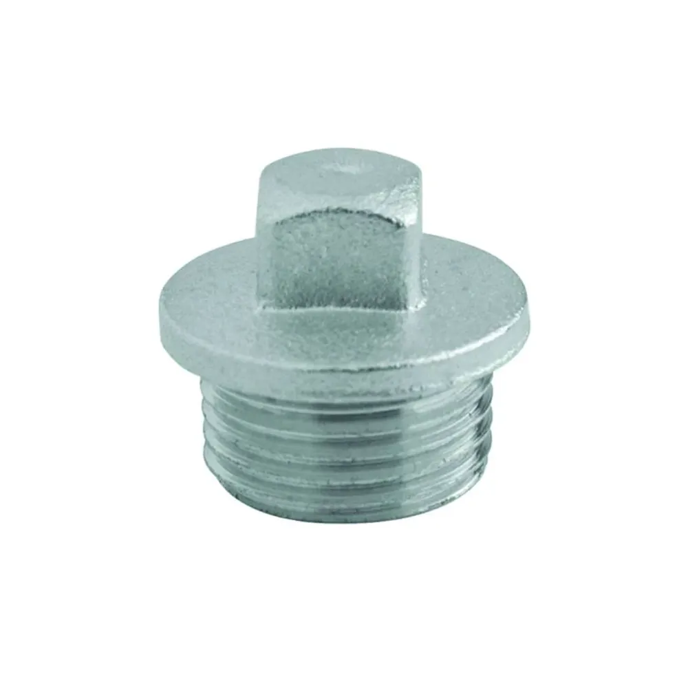 Tappo Maschio Ottone Cromato - M 1/2" - 10 pz