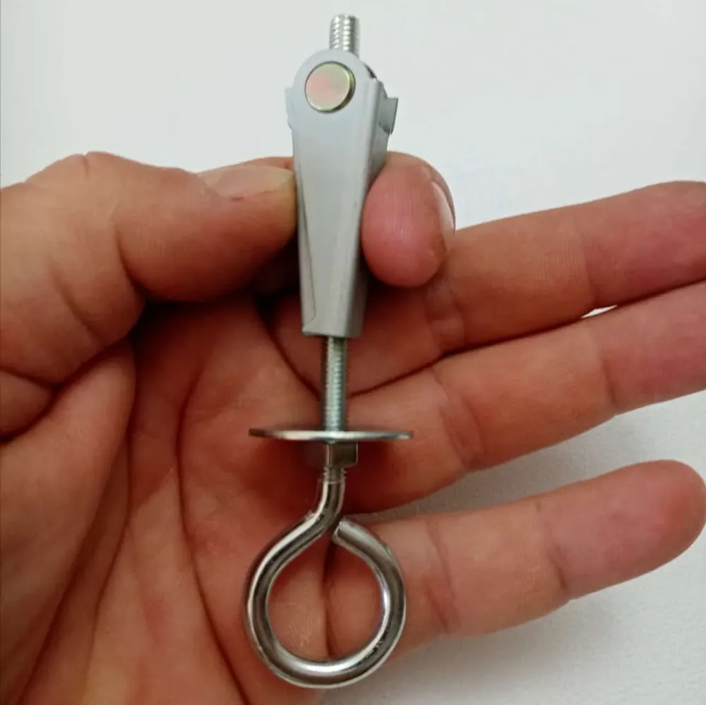 Tassello ad ancora 18mm con occhiolo chiuso - 2pz