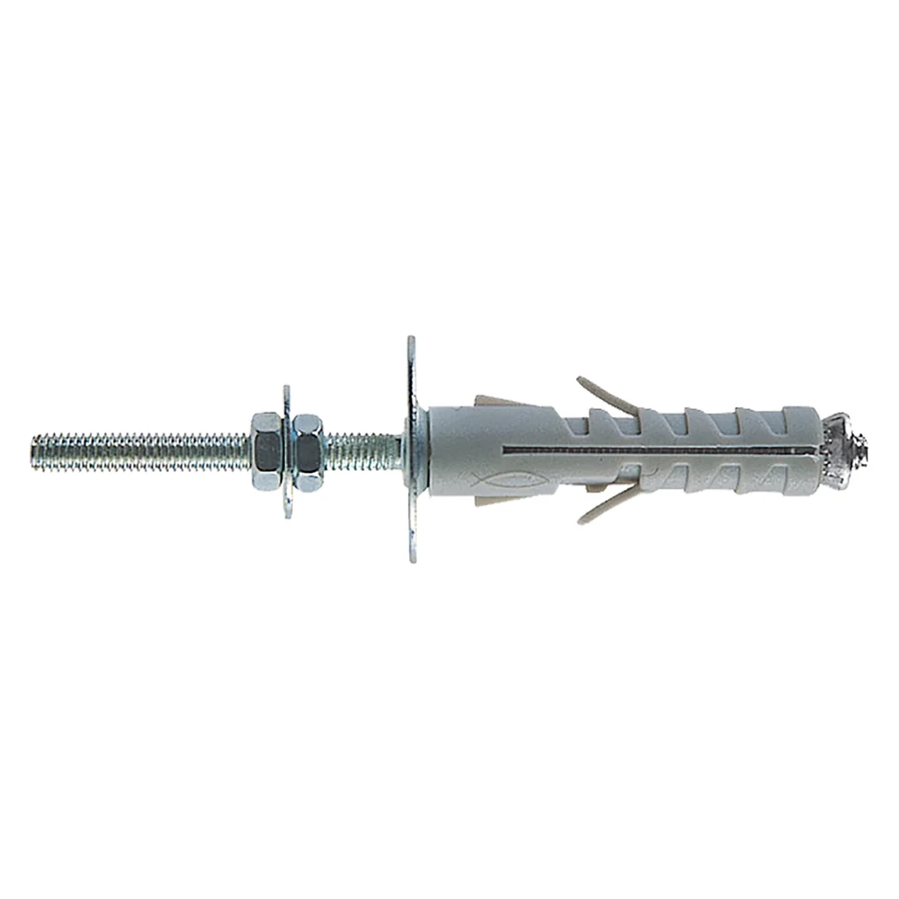 Tassello Con Doppia Vite Sb 12/5 Ø 12 X 45 Mm - Vite M5- 50 Pezzi - Fischer