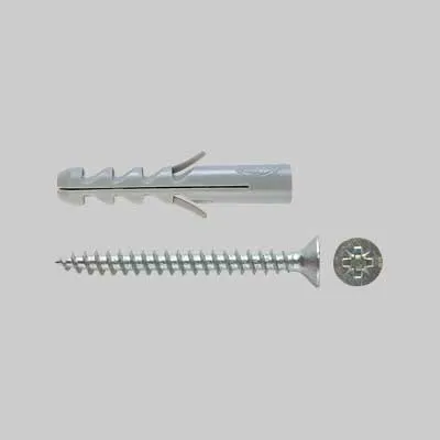 Tassello Con Vite 'Sv' S 5V - Ø 5X25 Mm - Vite 4X30 Mm - 100 Pezzi- Fischer