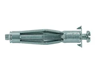 Tassello Metallo Zincato Hm - S Per Cartongesso- - Ø Foro Mm.12X71 Vite Mm.6X71 - 50 Pezzi Fischer