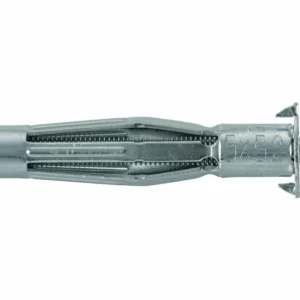 Tassello Metallo Zincato Hm - S Per Cartongesso- - Ø Foro Mm.10X45 Vite Mm.5X45 - 50 Pezzi Fischer