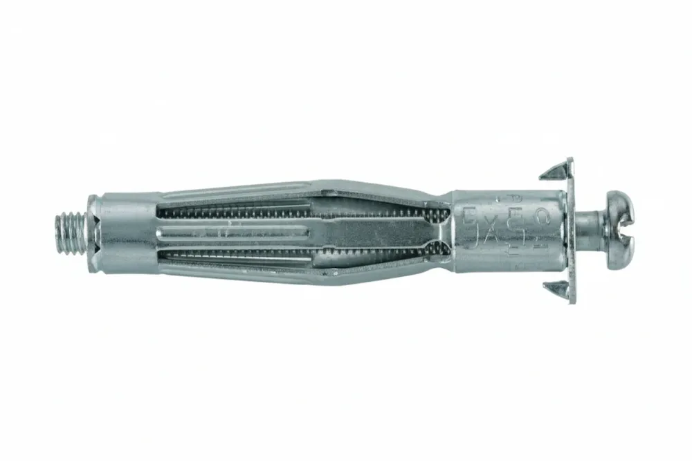 Tassello Metallo Zincato Hm - S Per Cartongesso- - Ø Foro Mm.10X45 Vite Mm.5X45 - 50 Pezzi Fischer