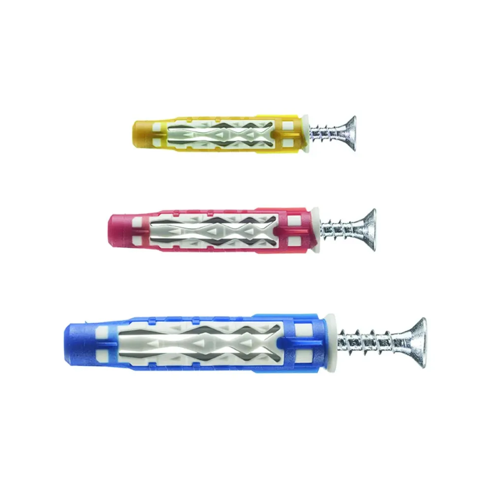 Tassello Nylon Bi-Material ø 8x50 Con Vite TSP Bluefix/Va - Elematic - 50 pz