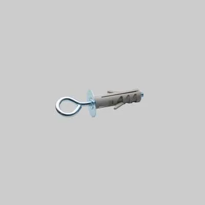 Tassello Nylon Con Occhiolo Chiuso Ø 9 Mm - 100 Pezzi- Akifix