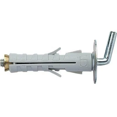 Tassello Nylon Enp/Gc Gancio Corto Elematic - 12X45 Cf=Pz 100- 1 Confezioni