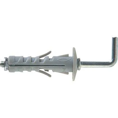 Tassello Nylon Sb Gancio Lungo Fischer - Sb 9/6 Cf=Pz 50- 1 Confezioni