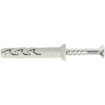 Tassello Nylon Prolungato Jtx Ts/V Elematic - Vite Tsp Pz Collar Svasat Jtd Ts/V D8X95 Cf=Pz 50- 1 Confezioni