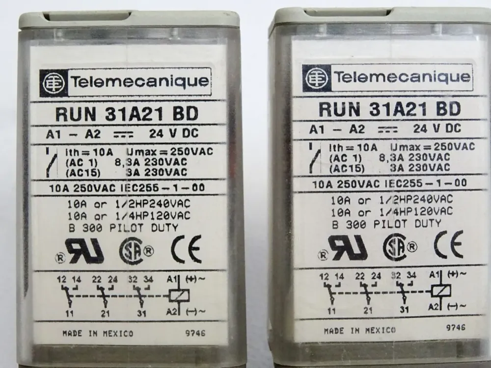Telemecanique Relais RUN31A21BD RUN 31A21 BD + Phoenix Contact UMK-SE11,25-1