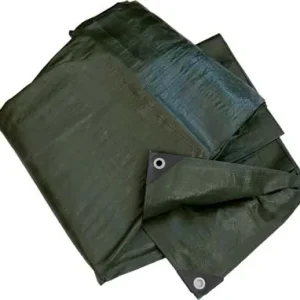 Telone Occhiellato Pe Pesante Verde Hand Gr/Mq 180 Mt 6X 8
