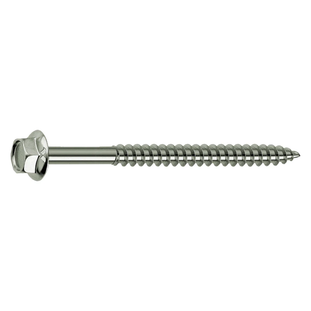 Tirafondo Per Legno '811' Mm 6,5 X 120 - 1 Centinaio - Mustad