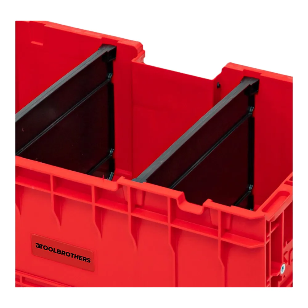 Toolbrothers RHINO XXL cassetta degli attrezzi ULTRA Custom 35 l impilabile con divisori rimovibili