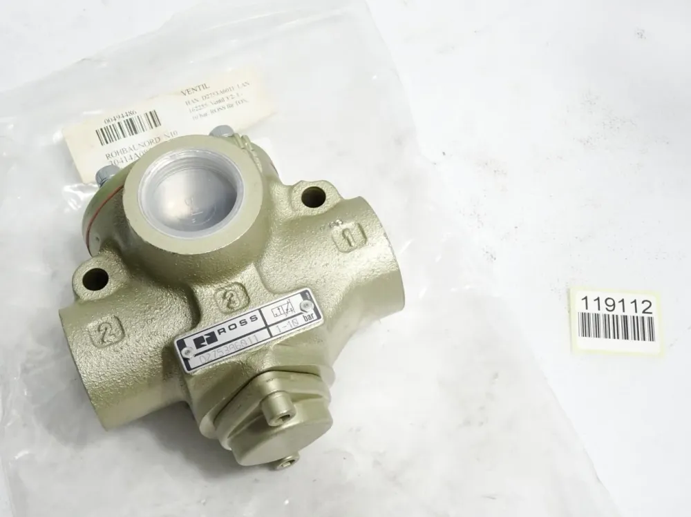 Tox Pressotechnik Pneumatikventil 3/2 1.0" 162255 / Neu OVP