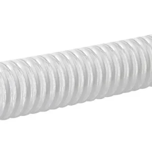 Tubo con spirale PVC bianco 22 mm