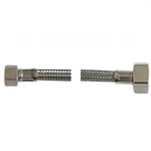 TUBO FLESSIBILE 80 CM 3/8F 3/4F SEDE PIANA
