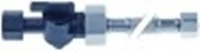 tubo flessibile raccordi 3/8" dn dn8mm l 1500mm inox dritto-dritto con valvola di chiusura