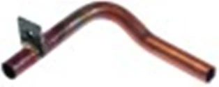 tubo gas accensione tubo diametro 10mm l 80mm lar. 75mm h 13mm rame attacco 10mm attacco stagnare