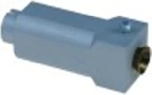 tubo per bruciatori 3kw l 93mm lungh. totale 108mm regolatore d'aria diametro 14mm diametro est. 26,6mm