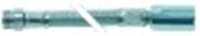 tubo per doccia raccordi 1/2" l 1200mm inox p di lavoro 10bar p di scoppio 90bar t. mass. 90°c