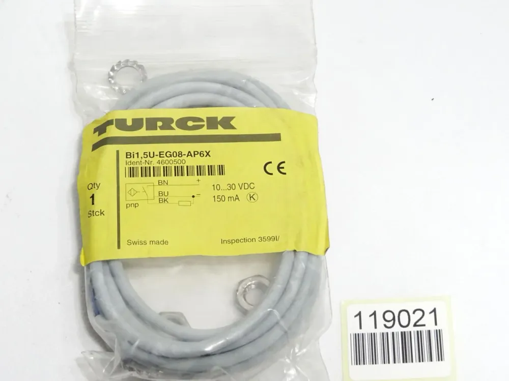 Turck Induktiver Sensor BI1.5U-EG08-AP6X 4600500 / Neu OVP