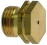ugello del gas filetto m11x1 ch 13 foro diametro 2,3mm