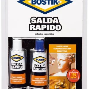 Uhu Bison Colla Bostik Saldarapido Blister Ml. 30 (2 Tub. Ml. 15) 6.00 Pz