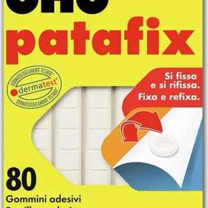 UHU BOSTIK Gommini adesivi Patafix Bianco Confezione da 80 pz 64792