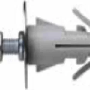 UNIFIX - 6 PEZZI - TASSELLI NYLON 6.6 CON PITONERIA - BARRA FILETTATA 5MM