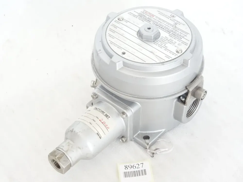 UE United Electric Pressure Switch QJ120 15A 480VAC