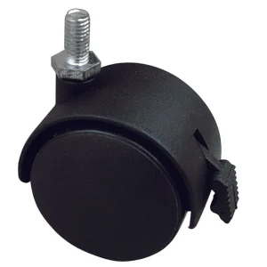 Utilia Ruota Girevole Per Mobili Cuffia Nylon+Freno Mm. 40-Perno M8X15 4.00 Pz