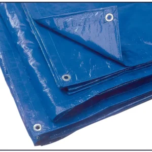 Utilia Telo Occhiellato Multiuso Polietilene Col. Blu Mt. 3X5