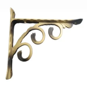 VECA - REGGIMENSOLA LINEA "ANTIQUA" ZAMA 12CM - COLORE OTTONE ANTICATO