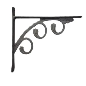 VECA - REGGIMENSOLA LINEA "ANTIQUA" ZAMA 12CM - COLORE NERO MICACEO