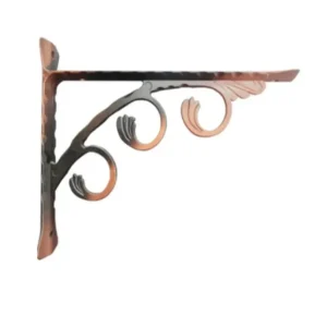 VECA - REGGIMENSOLA LINEA "ANTIQUA" ZAMA 24CM - COLORE OTTONE ANTICATO