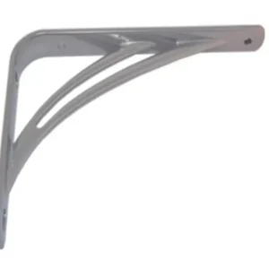 VECA - REGGIMENSOLA LINEA "LIBERTY" PER ARREDO CASA ZAMA 25CM - COLORE ALLUMINIO METALLIZZATO