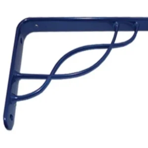 VECA - REGGIMENSOLA LINEA "ONDINA" PER ARREDO CASA ZAMA 15CM - COLORE BLU