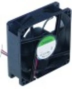 ventilatore assiale l 92mm lar. 92mm h 25mm 12vdc 2,3w boccola cuscinetto attacco cavo 300mm sunon