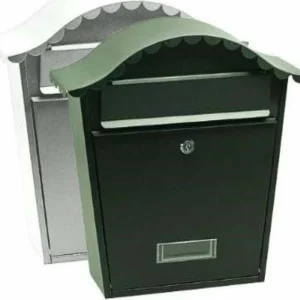 VIGOR - CASSETTA PER LETTERE E RIVISTE PAGODA NERA 36x13x37 CM