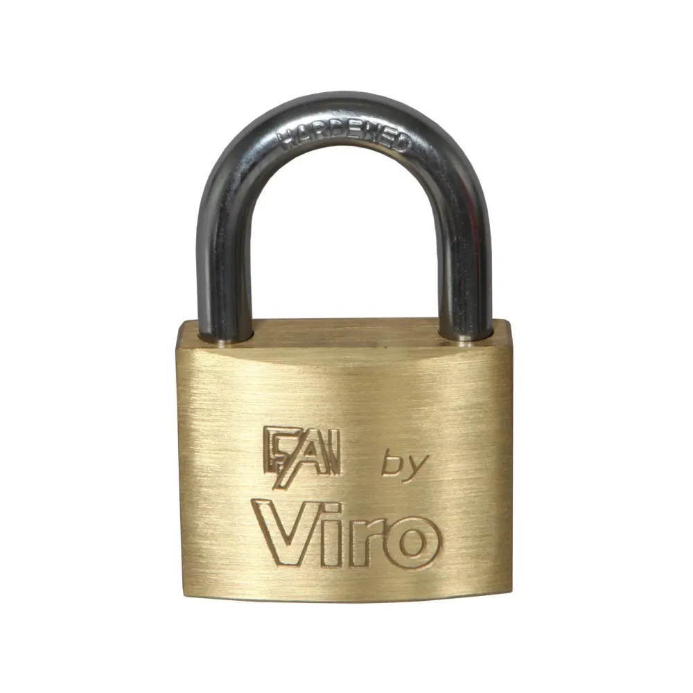 Viro art. 555 lucchetto rettangolare mm. 50 - confezione da 6 pz